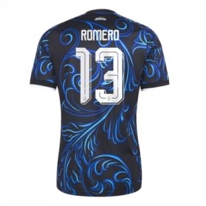 Argentina bortedrakt VM 2026 herre Cristian Romero #13 kortermet fotballdrakt