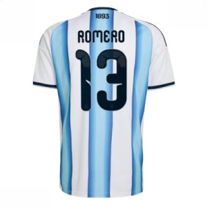 Argentina hjemmedrakt VM 2026 herre Cristian Romero #13 kortermet fotballdrakt