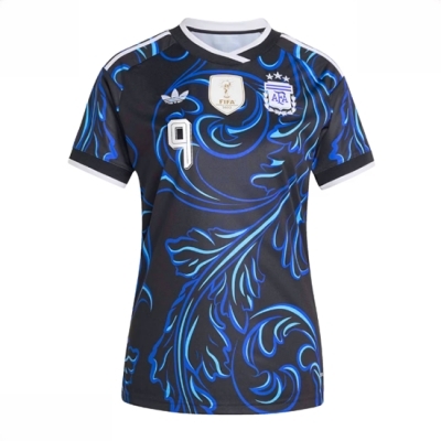 Argentina Bortedrakt VM 2026 Dame Julian Alvarez #9 Kortermet Fotballdrakt - Bilde 2