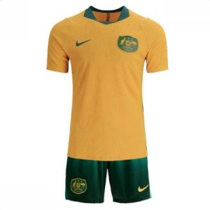 Australia VM 2026 Hjemmedraktsett Barn Kortermet Fotballdrakt