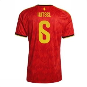 Belgia hjemmedrakt VM 2026 herre Axel Witsel #6 kortermet fotballdrakt