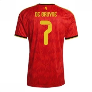 Belgia hjemmedrakt VM 2026 herre Kevin De Bruyne #7 kortermet fotballdrakt