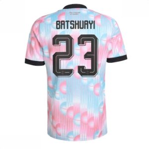 Belgia bortedrakt VM 2026 herre Michy Batshuayi #23 kortermet fotballdrakt