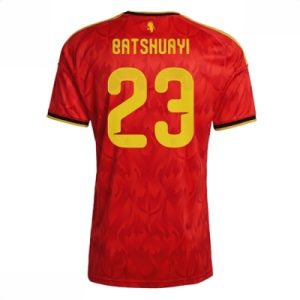 Belgia hjemmedrakt VM 2026 herre Michy Batshuayi #23 kortermet fotballdrakt