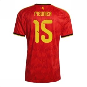 Belgia hjemmedrakt VM 2026 herre Thomas Meunier #15 kortermet fotballdrakt