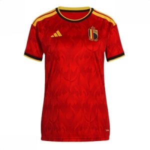 Belgia Hjemmedrakt VM 2026 Dame Kortermet Fotballdrakt