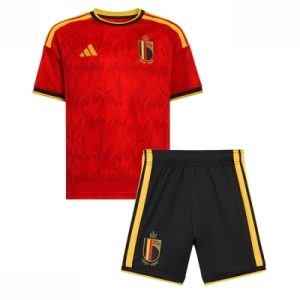 Belgia VM 2026 Hjemmedraktsett Barn Kortermet Fotballdrakt