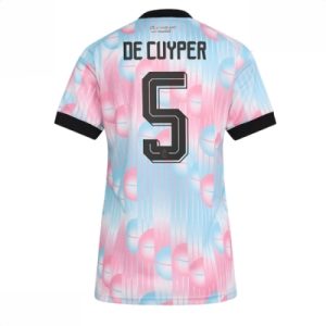 Belgia Bortedrakt VM 2026 Dame Maxim De Cuyper #5 Kortermet Fotballdrakt