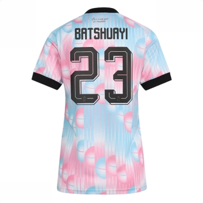 Belgia Bortedrakt VM 2026 Dame Michy Batshuayi #23 Kortermet Fotballdrakt