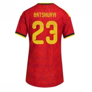 Belgia Hjemmedrakt VM 2026 Dame Michy Batshuayi #23 Kortermet Fotballdrakt