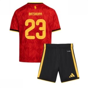 Belgia VM 2026 Hjemmedraktsett Barn Michy Batshuayi #23 Kortermet Fotballdrakt