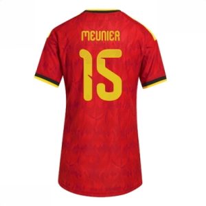Belgia Hjemmedrakt VM 2026 Dame Thomas Meunier #15 Kortermet Fotballdrakt