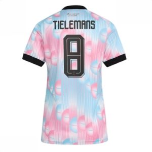 Belgia Bortedrakt VM 2026 Dame Youri Tielemans #8 Kortermet Fotballdrakt