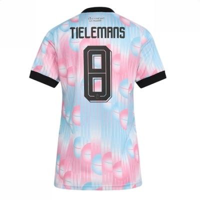 Belgia Bortedrakt VM 2026 Dame Youri Tielemans #8 Kortermet Fotballdrakt