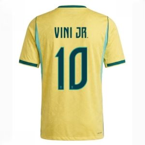 Brasil hjemmedrakt VM 2026 herre Vinicius Junior #10 kortermet fotballdrakt