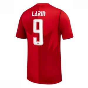 Canada hjemmedrakt VM 2026 herre Cyle Larin #9 kortermet fotballdrakt