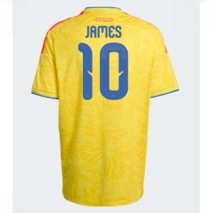 Colombia hjemmedrakt VM 2026 herre James Rodriguez #10 kortermet fotballdrakt