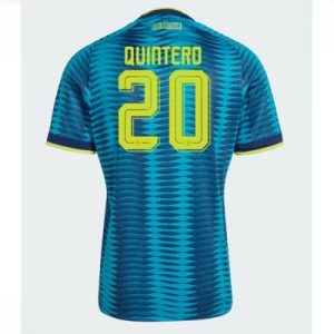 Colombia bortedrakt VM 2026 herre Juan Fernando Quintero #20 kortermet fotballdrakt