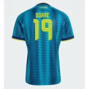 Colombia bortedrakt VM 2026 herre Rafael Santos Borre #19 kortermet fotballdrakt