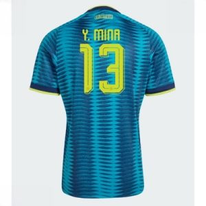 Colombia bortedrakt VM 2026 herre Yerry Mina #13 kortermet fotballdrakt