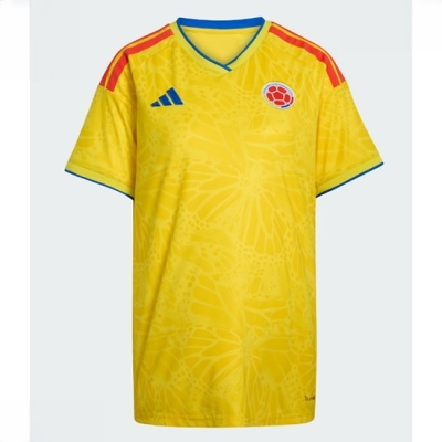 Colombia Hjemmedrakt VM 2026 Dame Kortermet Fotballdrakt