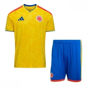 Colombia VM 2026 Hjemmedraktsett Barn Kortermet Fotballdrakt