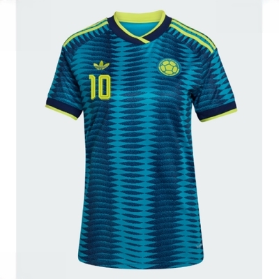 Colombia Bortedrakt VM 2026 Dame James Rodriguez #10 Kortermet Fotballdrakt - Bilde 2