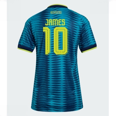 Colombia Bortedrakt VM 2026 Dame James Rodriguez #10 Kortermet Fotballdrakt