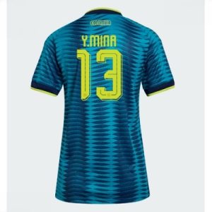 Colombia Bortedrakt VM 2026 Dame Yerry Mina #13 Kortermet Fotballdrakt