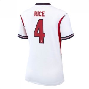England Hjemmedrakt VM 2026 Dame Declan Rice #4 Kortermet Fotballdrakt