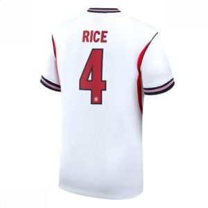 England hjemmedrakt VM 2026 herre Declan Rice #4 kortermet fotballdrakt