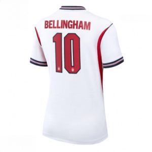 England Hjemmedrakt VM 2026 Dame Jude Bellingham #10 Kortermet Fotballdrakt