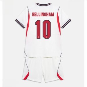England VM 2026 Hjemmedraktsett Barn Jude Bellingham #10 Kortermet Fotballdrakt