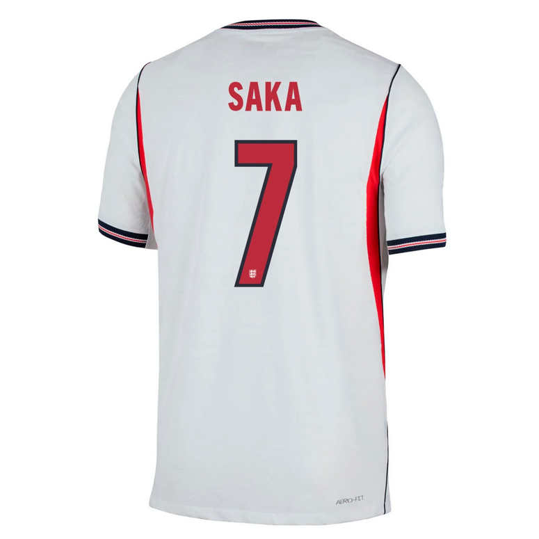 England VM 2026 Hjemmedrakt Bukayo Saka 7 Fotballdrakt Herre