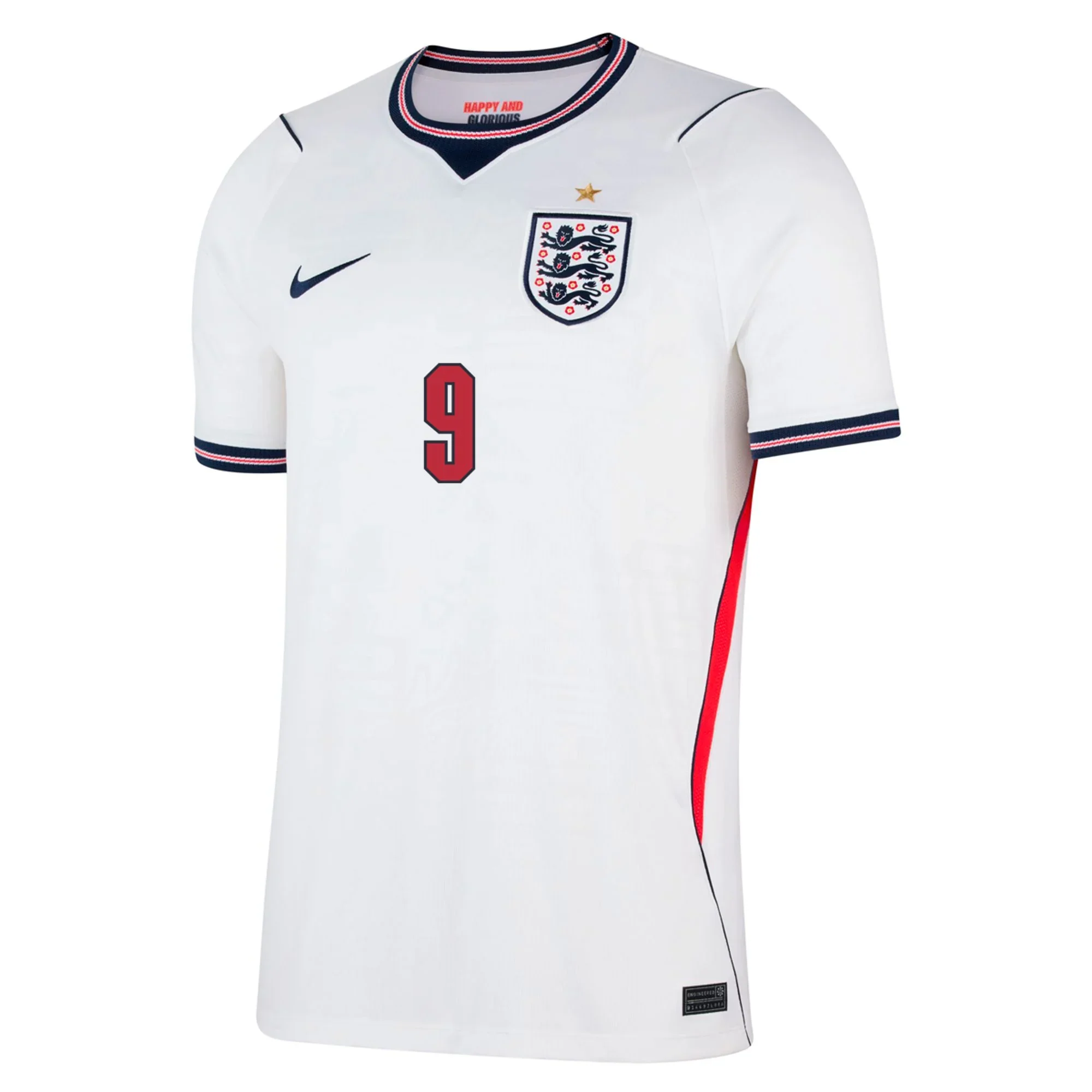England VM 2026 Hjemmedrakt Harry Kane 9 Fotballdrakt Herre