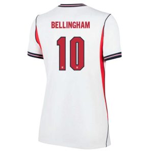 England VM 2026 Hjemmedrakt Jude Bellingham 10 Fotballdrakt Dame