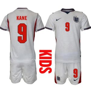 England VM 2026 Hjemmedraktsett Barn Harry Kane 9 Kortermet Fotballdrakt