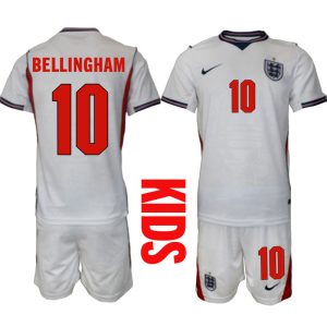 England VM 2026 Hjemmedraktsett Barn Jude Bellingham 10 Kortermet Fotballdrakt