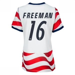 USA Hjemmedrakt VM 2026 Dame Alex Freeman #16 Kortermet