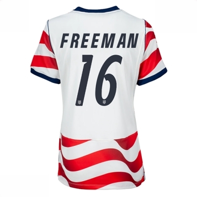 USA Hjemmedrakt VM 2026 Dame Alex Freeman #16 Kortermet