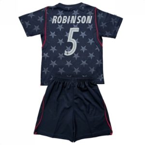 USA VM 2026 Bortedraktsett Barn Antonee Robinson #5 Kortermet Fotballdrakt