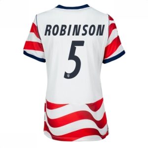USA Hjemmedrakt VM 2026 Dame Antonee Robinson #5 Kortermet