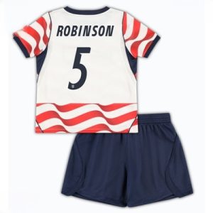 USA VM 2026 Hjemmedraktsett Barn Antonee Robinson #5 Kortermet Fotballdrakt