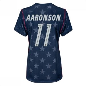 USA Bortedrakt VM 2026 Dame Brenden Aaronson #11 Kortermet