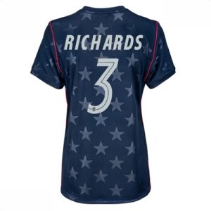USA Bortedrakt VM 2026 Dame Chris Richards #3 Kortermet