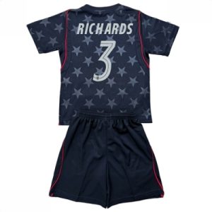 USA VM 2026 Bortedraktsett Barn Chris Richards #3 Kortermet Fotballdrakt