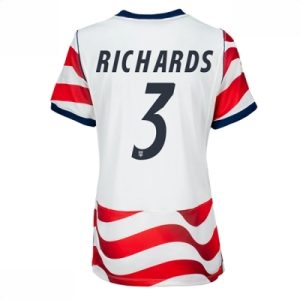 USA Hjemmedrakt VM 2026 Dame Chris Richards #3 Kortermet