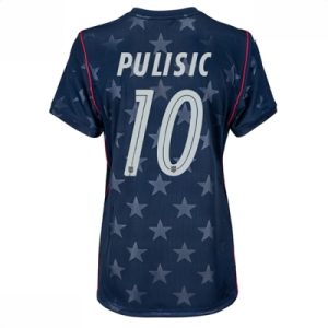 USA Bortedrakt VM 2026 Dame Christian Pulisic #10 Kortermet