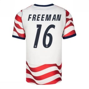 USA hjemmedrakt VM 2026 herre Alex Freeman #16 kortermet fotballdrakt
