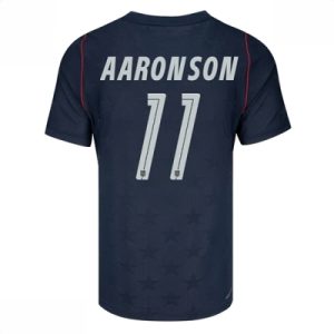 USA bortedrakt VM 2026 herre Brenden Aaronson #11 kortermet fotballdrakt